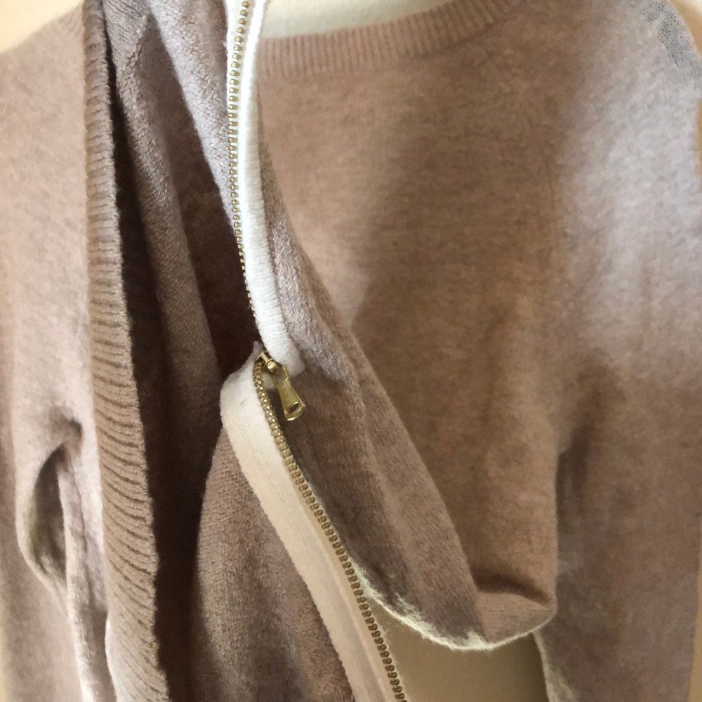 Loft sweater with side zippy doodles! - Picture 3 of 5